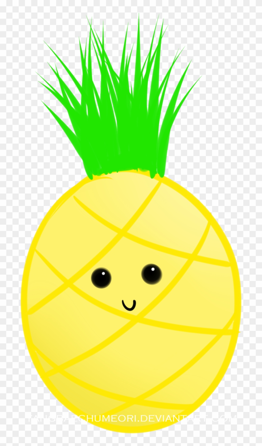 Pineapple By Yangbaechumeori Pineapple By Yangbaechumeori - Pineapple Cartoon Png Transparent #816117