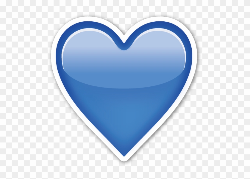 Hearts ‿✿⁀♡♥♡❤ - Emoticon De Corazon Azul #816119