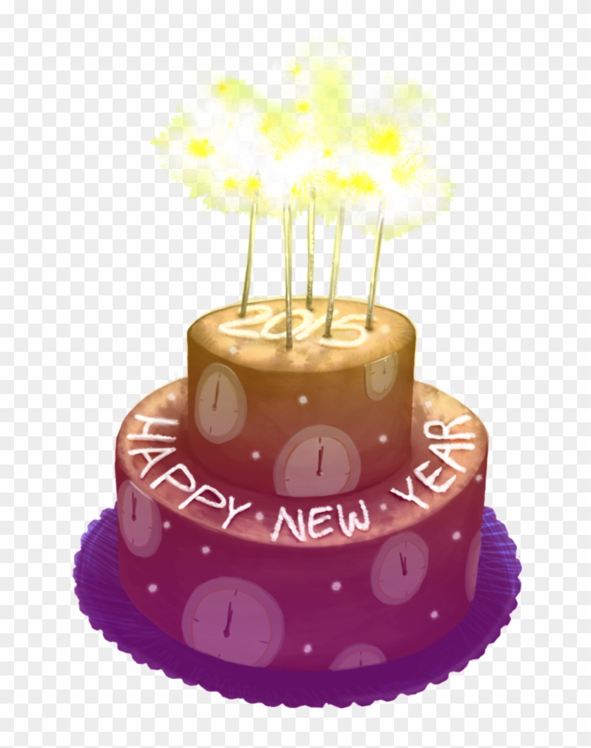 New Year's Cake By Whathasbeen - Birthday Cake #816200