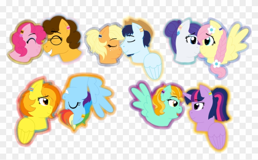 My Mane Six Shippings - Mlp Mane 6 Love #816212