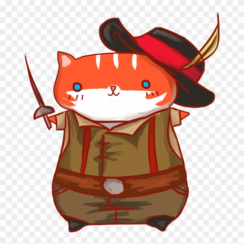 Puss In Boots/musketeer By Flauwoo - Cartoon #816238