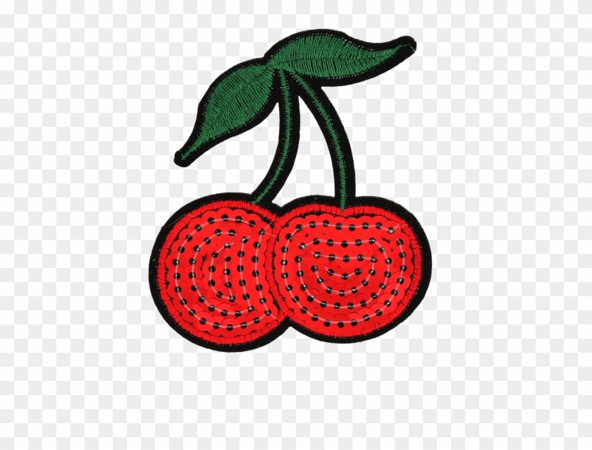 Sequins Big Red Cherry Patch - Sequins Big Red Cherry Patch #816241