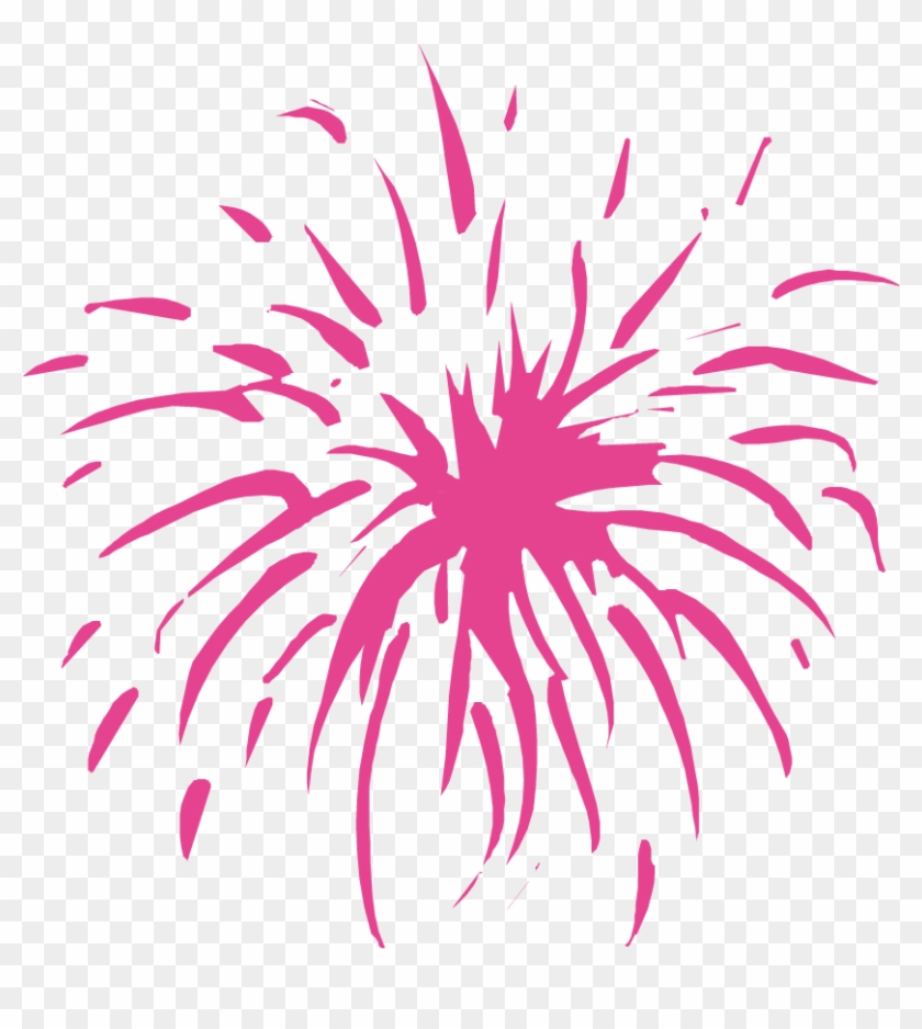 Fireworks Animation Clip Art - 烟花 简 笔画 #816252