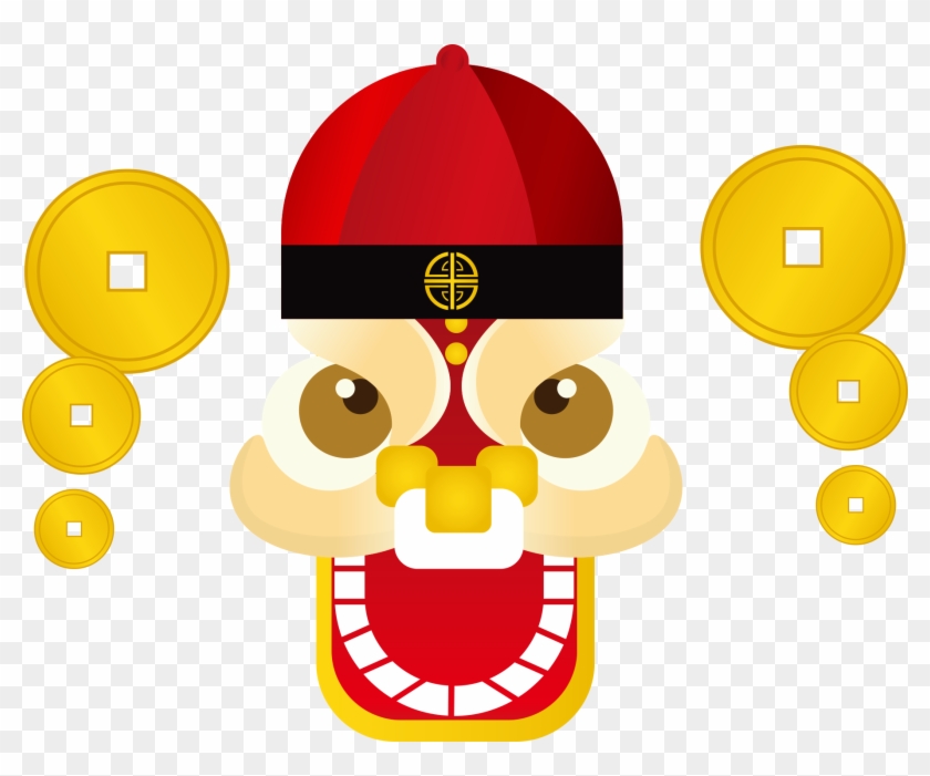 Festival Lion Dance Clip Art - Festival Lion Dance Clip Art #816267