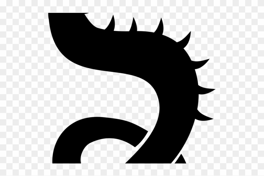 Chinese Dragon Clipart Silhouette - Dragon Silhouette #816412