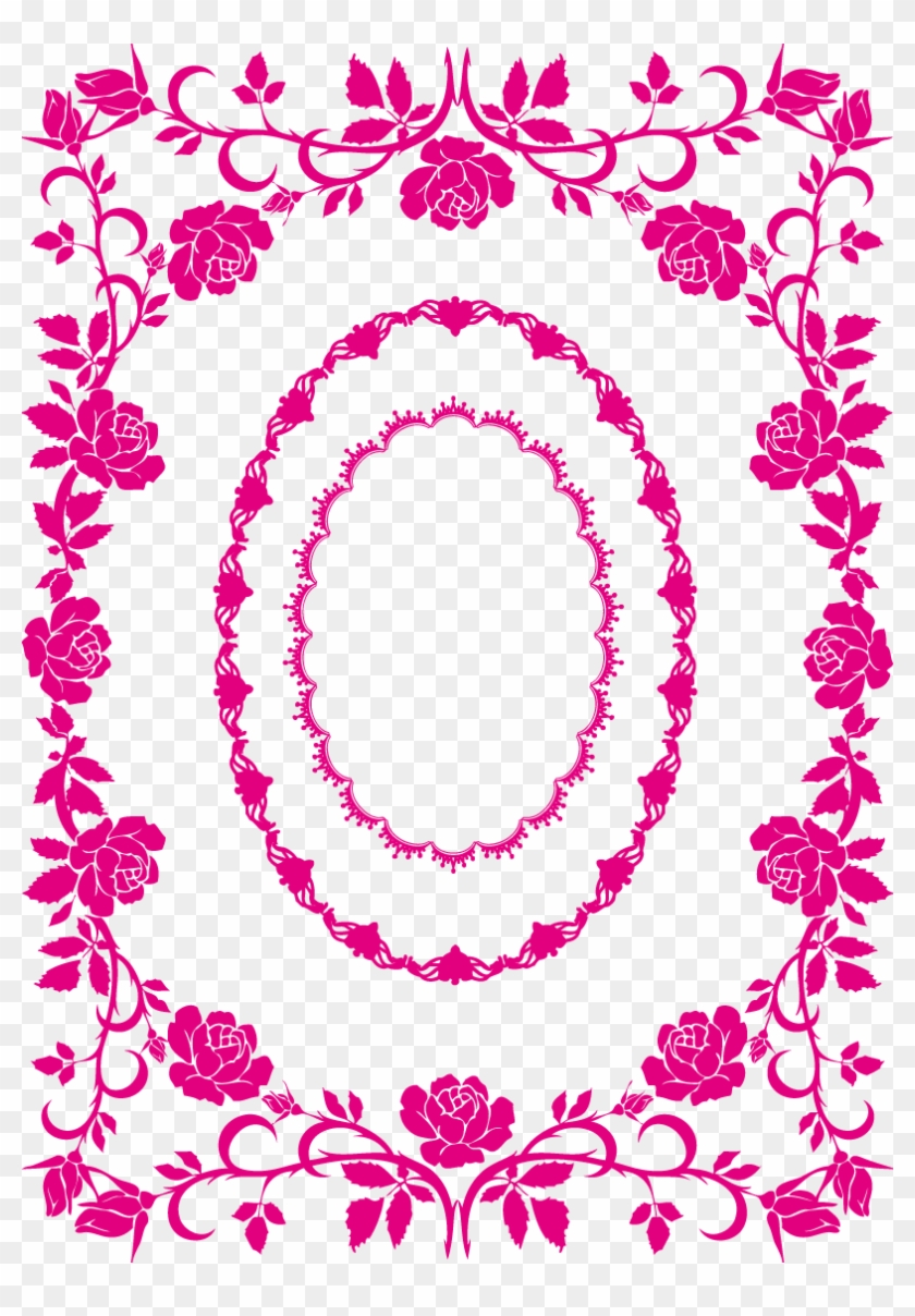 Motif Graphic Design - Placa Floral Vetor Vermelho #816458
