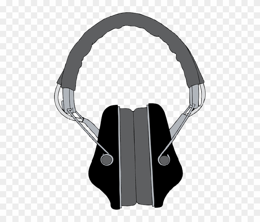 Headphones 2 By A Pair Of Stereo Headphones From A - Headphones Clip Art #816552