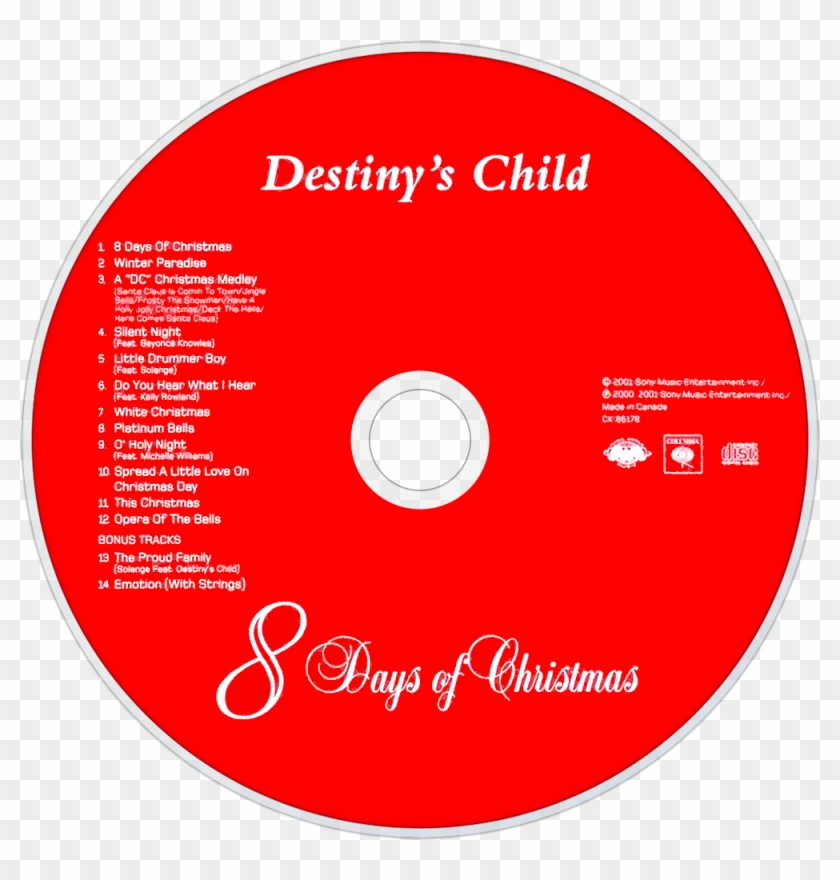 One Of My Favorite Things About The Holiday Season - Destiny's Child 8 Days Of Christmas Cd #816638