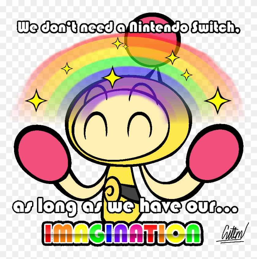 Yellow Bomberman = Memes By Caitlinthestargirl - Bomberman R Fanart #816677