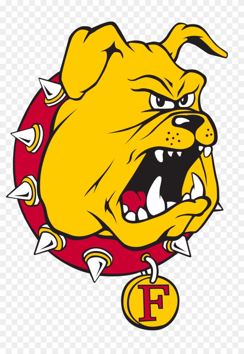 Bulldog - Ferris State Bulldog Logo #816699
