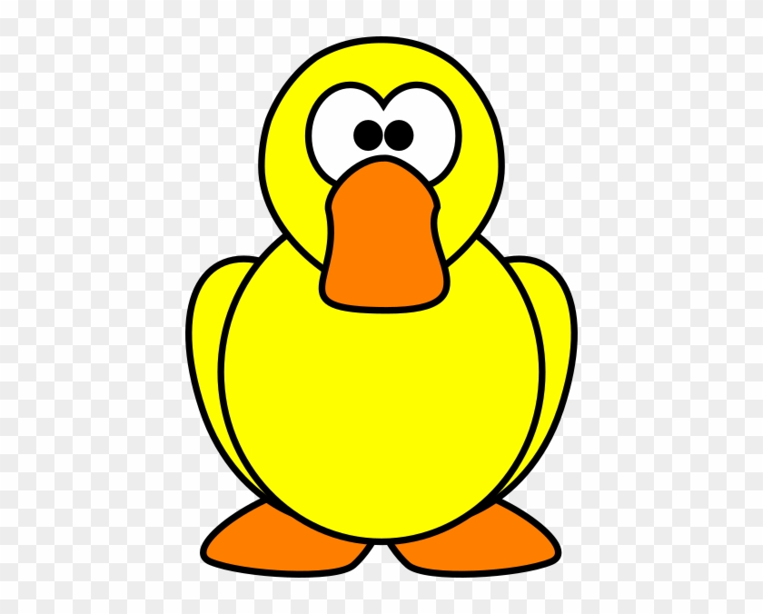 Yellow Duck Clip Art At Clker - Yellow Ducks Cartoon Png #816734