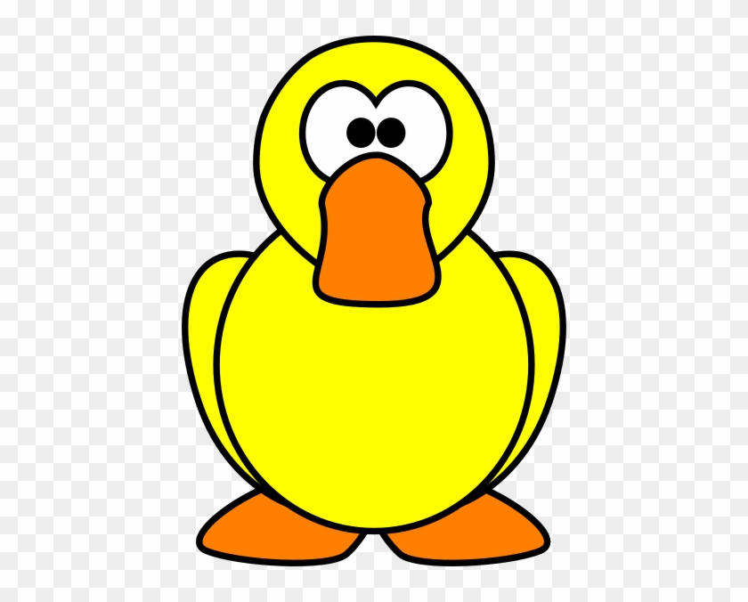 Yellow Duck Clip Art At Clker - Yellow Ducks Cartoon Png #816734