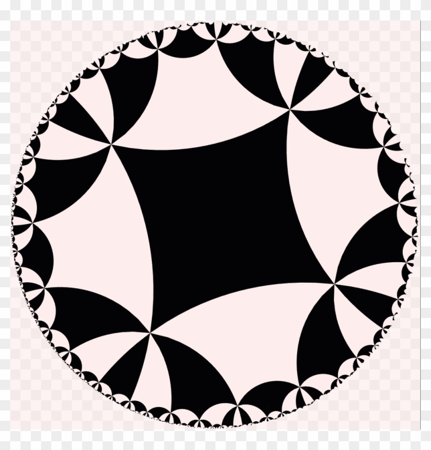4 8 Hyperbolic Checkerboard - Checkerboard #816760
