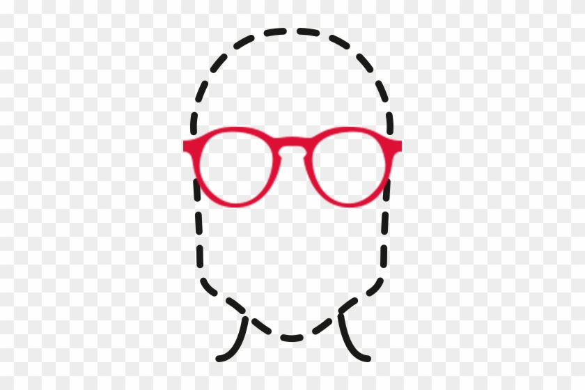 Square Face Shape - Vector Graphics #816800