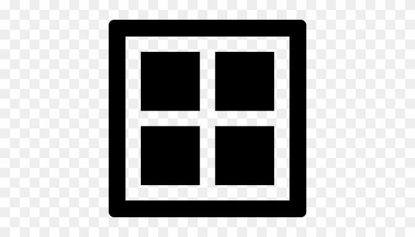 Four Squares With Frame Shape Vector - Khat Kufi Allah Muhammad #816802