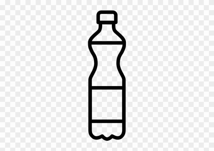 Fizzy Drinks Fanta Bottle Drinking - Cold Drink Bottle Outline #816861