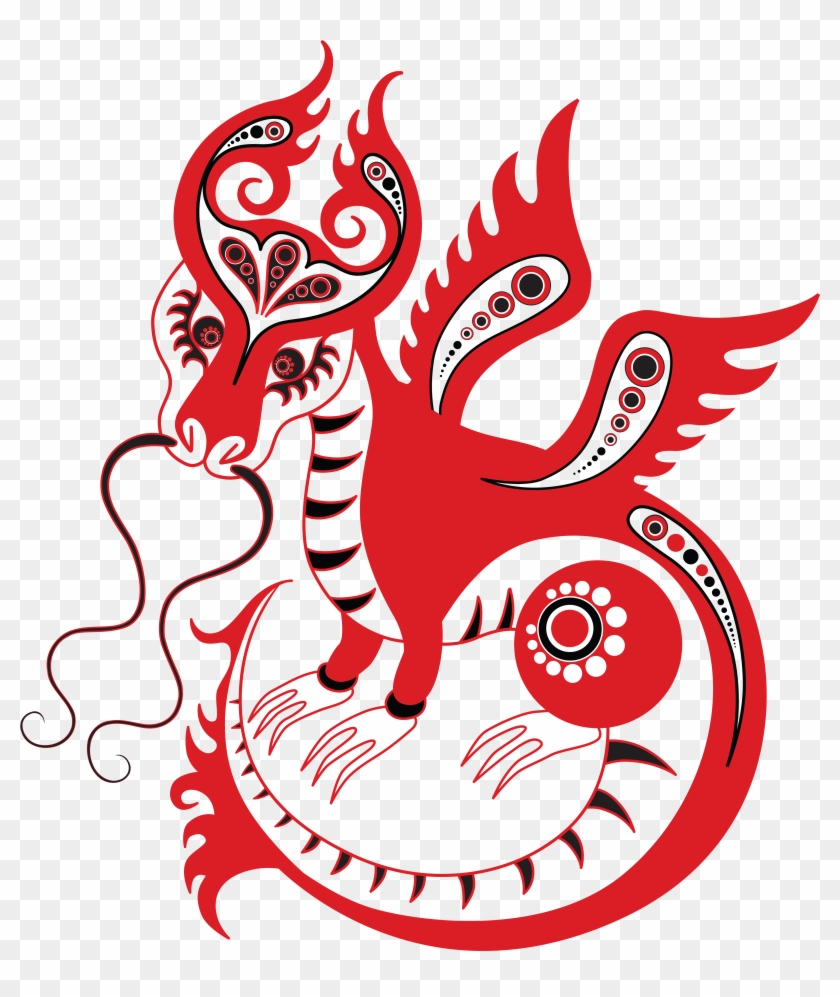 Chinese Dragon Chinese Zodiac Chinese New Year Clip - Chinese Dragon Chinese Zodiac Chinese New Year Clip #816903
