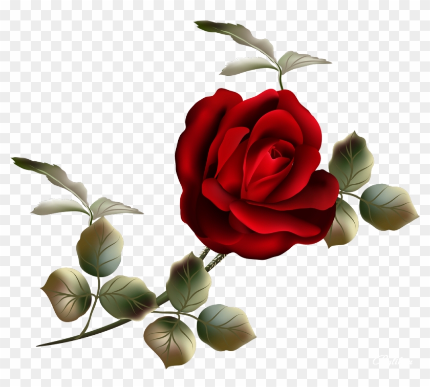 Garden Roses Flower Clip Art - Garden Roses Flower Clip Art #816912