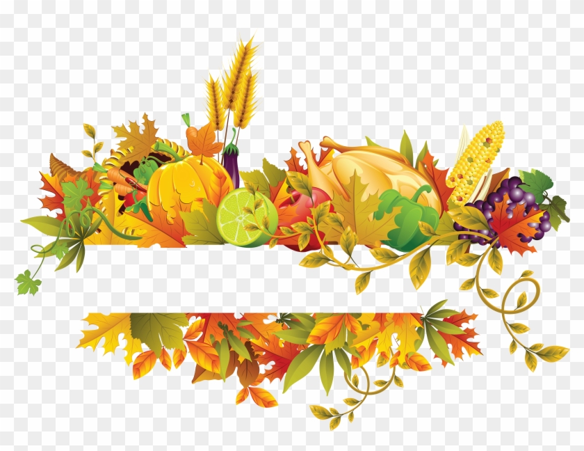 Thanksgiving Clip Art - Картинка Рамка Для Фото Овочі #816944