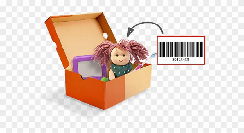 Place Barcode In Box - Shoe #816973