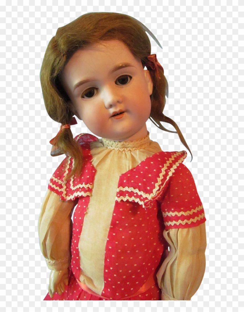 Darling 18" Antique German Bisque Child Doll, Floradora - Figurine #817073