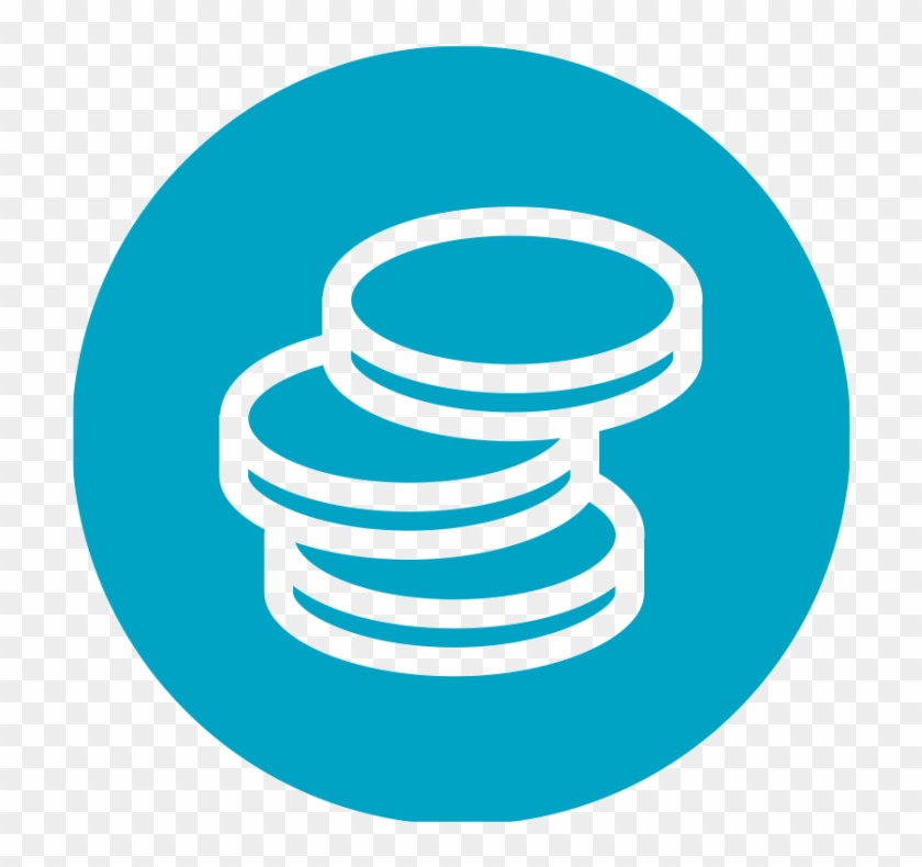 Your - Coin Blue Icon Png #817095