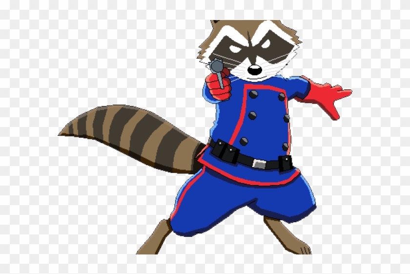 Rocket Raccoon Clipart Animated - Rocket Raccoon #817120