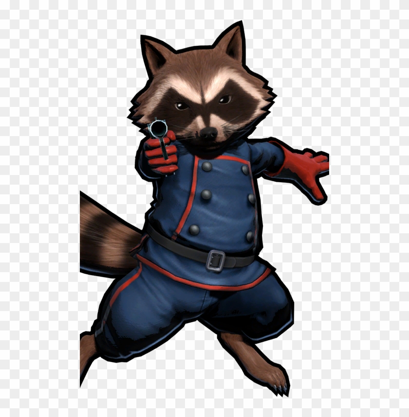 Rocket Raccoon Clipart Classic - Rocket Raccoon Marvel Vs Capcom #817127