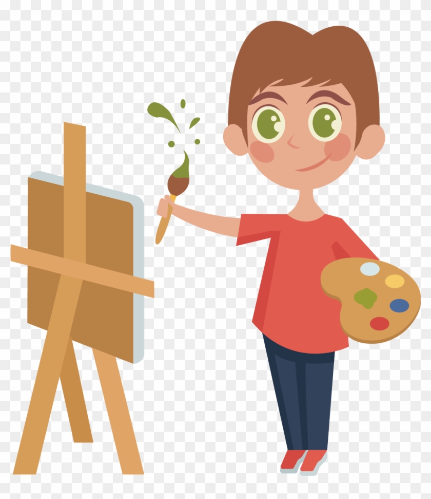 Child Euclidean Vector Painting - Vector Graphics #817162