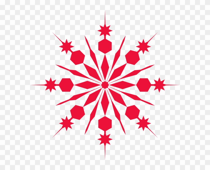 Pink Snowflake Png #817220