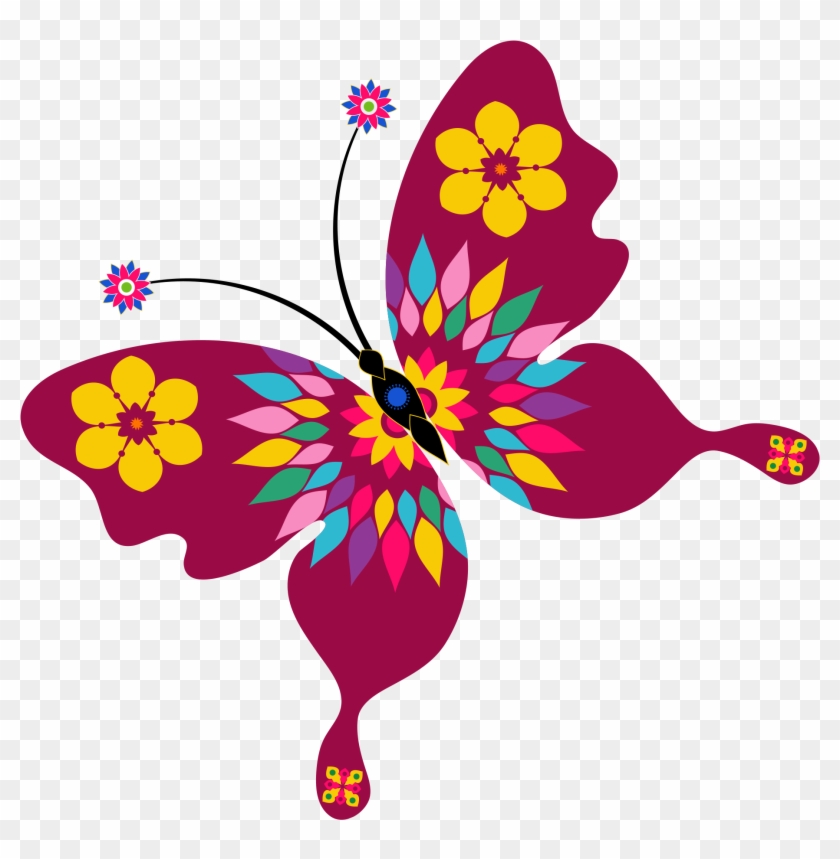 Monarch Butterfly Flower - Monarch Butterfly Flower #817254