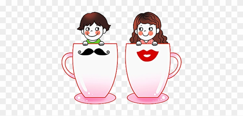 Cup Cartoon Glass Illustration - Cup Cartoon Glass Illustration #817262