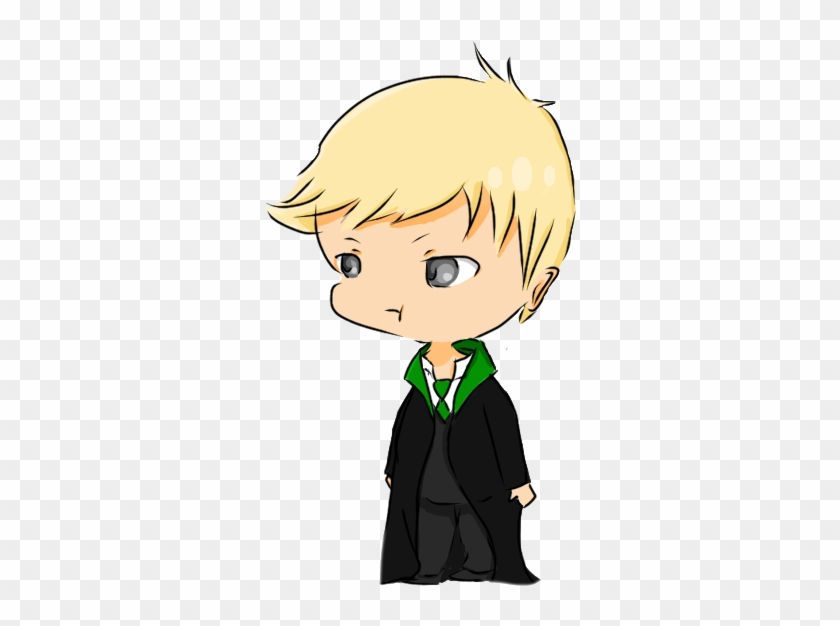 Draco Malfoy Chibi By - Cartoon #817414