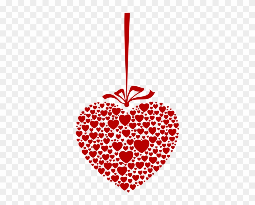 Hanging Heart Transparent Png Clip Art Image - Hanging Heart Png #817459