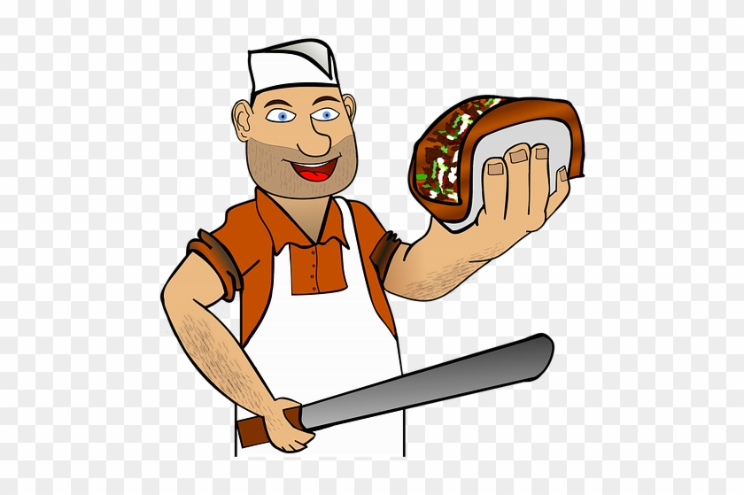 Local, Delivery Service, Snack, Eat, Cooking, Kitchen - Doner Kebab #817517