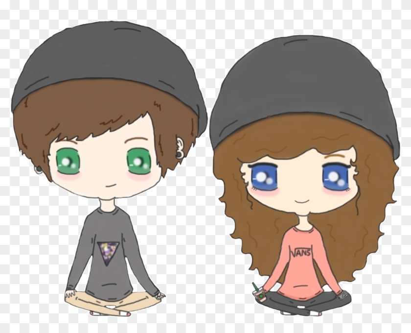 Chibi Couple By Killerpastelkittens Chibi Couple By - Wallpaper #817581