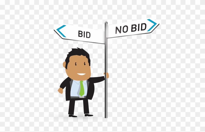 Bid / No Bid Tool - Cartoon #817668