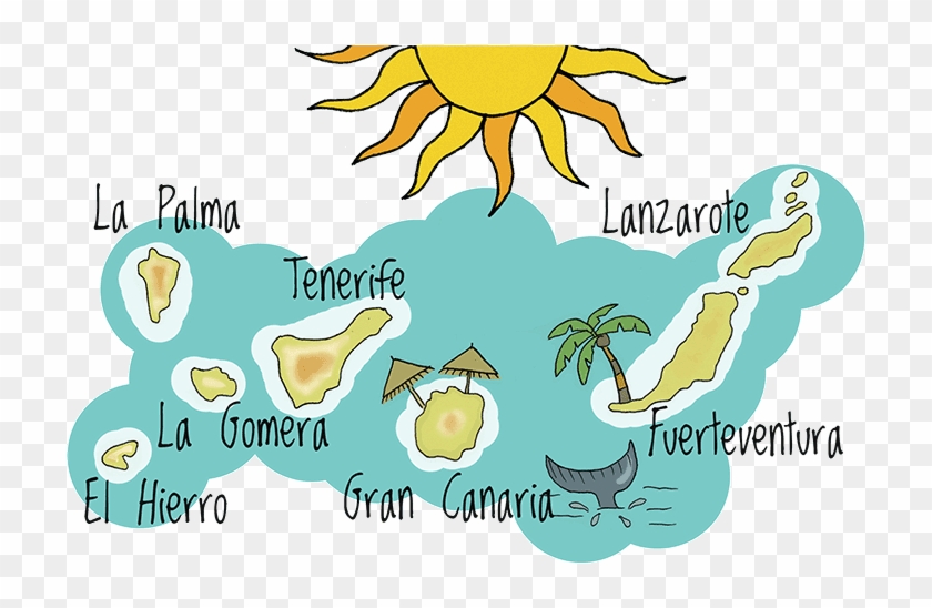 Canary Clipart Spring - Dia De Las Islas Canarias #817732