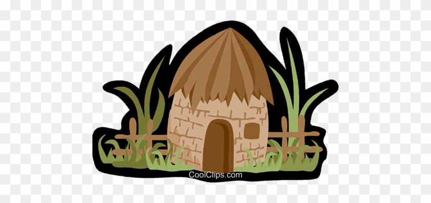 Village Hut, Grass Hut Royalty - Village Clipart Transparent Png #817754