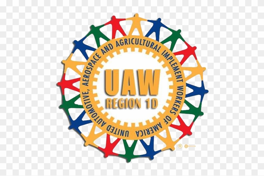 Uaw Region 1d Logo Png Format 06112015 With No Background - Fathers Day Cookie Cakes #817787