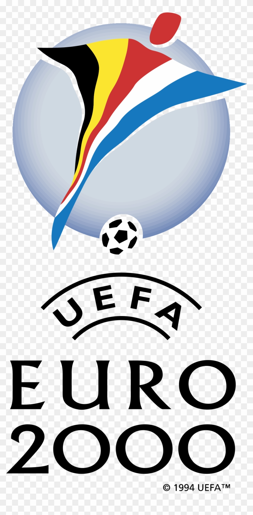Uefa Euro 2000 Logo Black And White - Uefa Euro 2000 Logo #817805