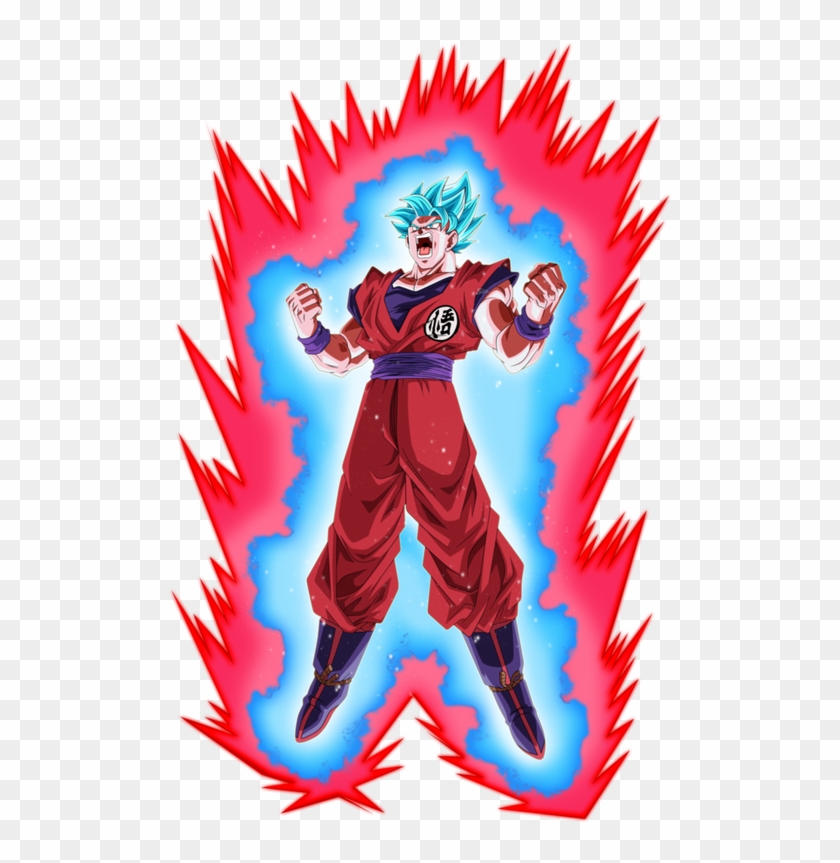 Goku Clipart Super Saiyen - Goku Super Saiyan Blue Kaioken #817909