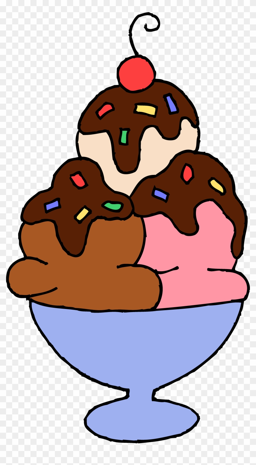 Ice Cream Clipart - Clip Art Ice Cream Sundae #817978