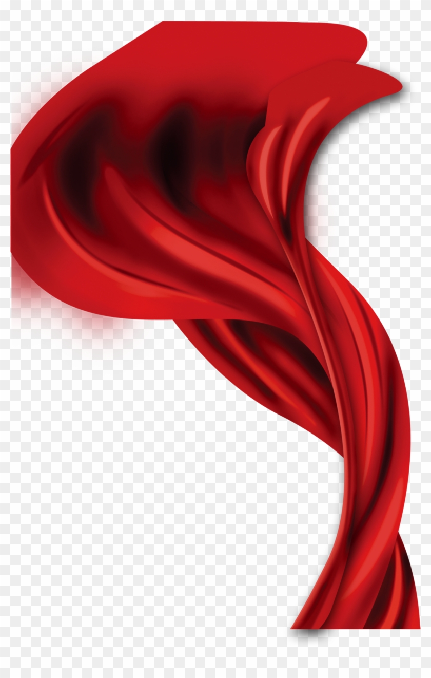 Free: Red Silk Ribbon, China Red Silk transparent background PNG clipart 