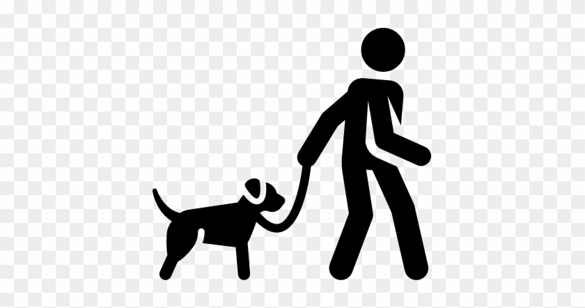 Walk Me Dog - Dog Walking Icon Png #818019