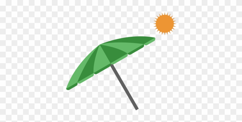 Beach, Umbrella, Cocktail, Drink, Vacation, Sun Icon - Icon #818213