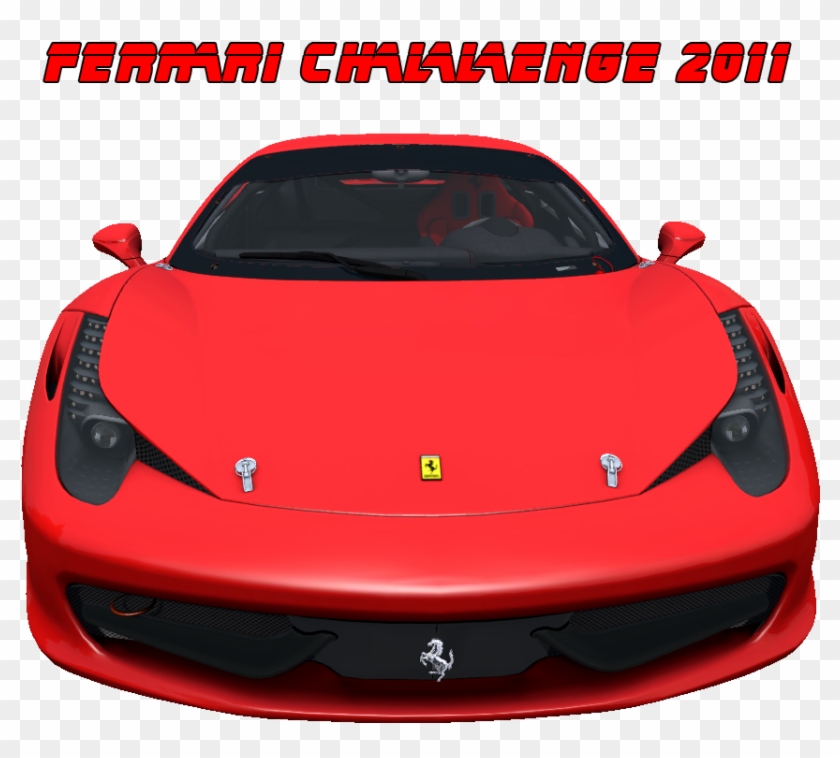Ferrari Car Png Image - Ferrari De Frente Png #818338