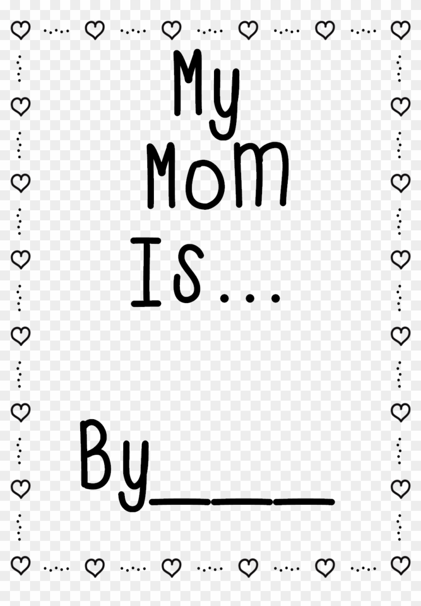 For Your Free Mother's Day Simile Book Printable Click - Number #818417
