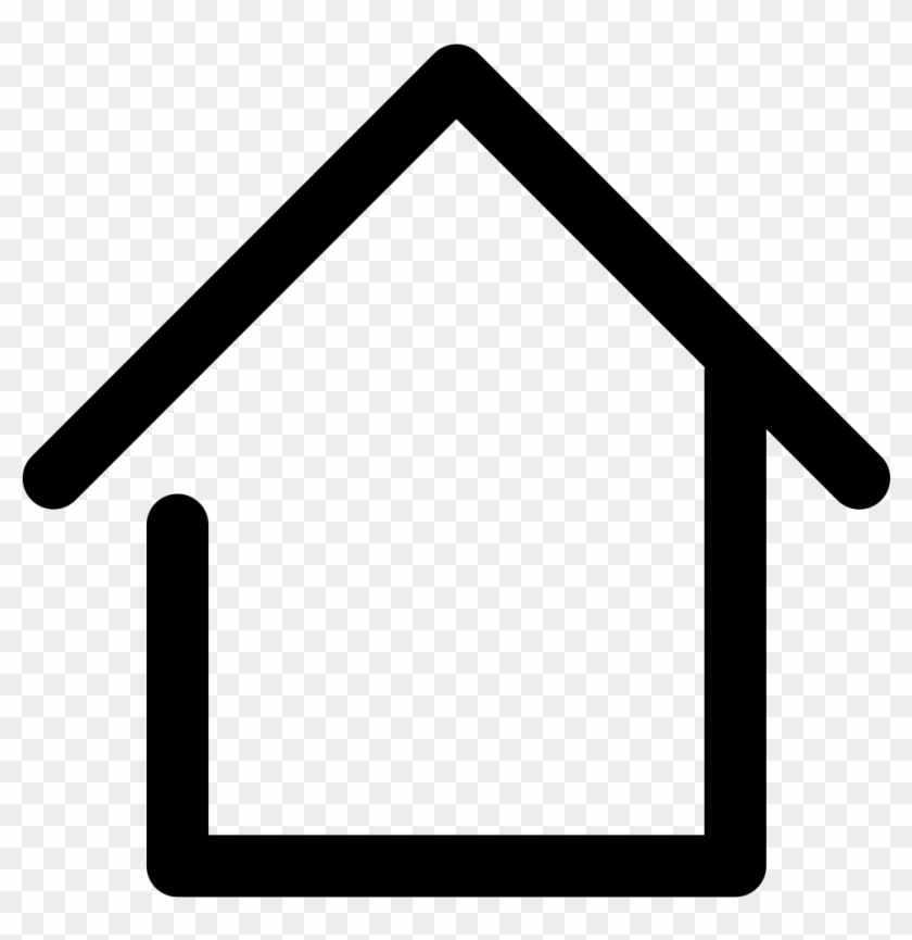 Home - Home Line Icon Png #818434