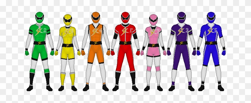 Power Rangers Sports Corps By Meredirp - Color Power Rangers Are There #818461